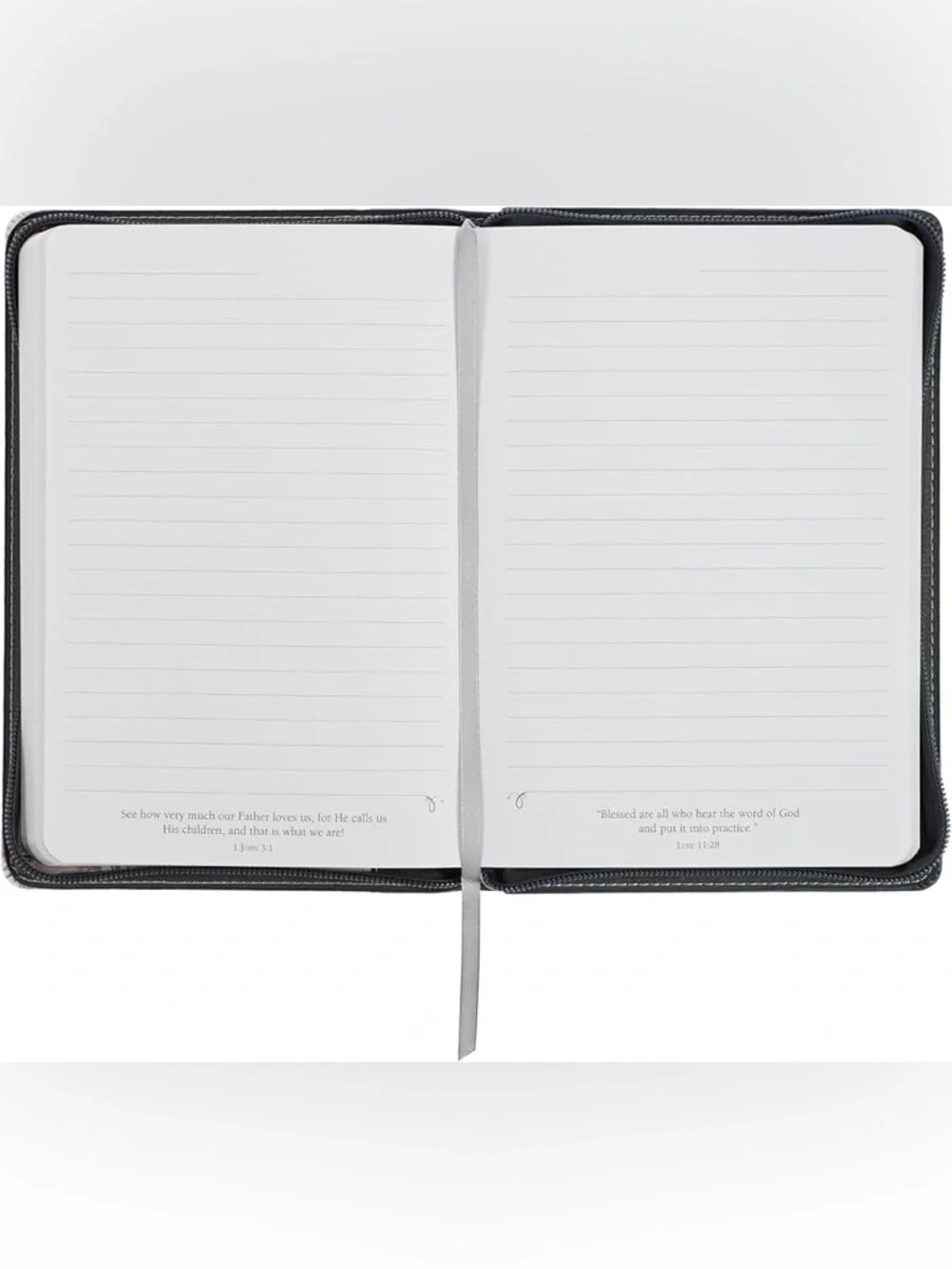 Faux Leather Journal It Is Well With My Soul Lined Pages w/Scripture NWT